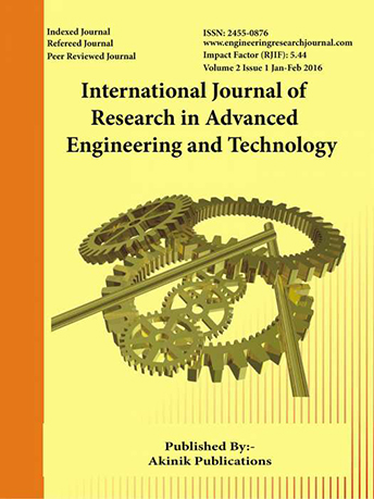 International Journal of Research in Advanced Engineering and Technology