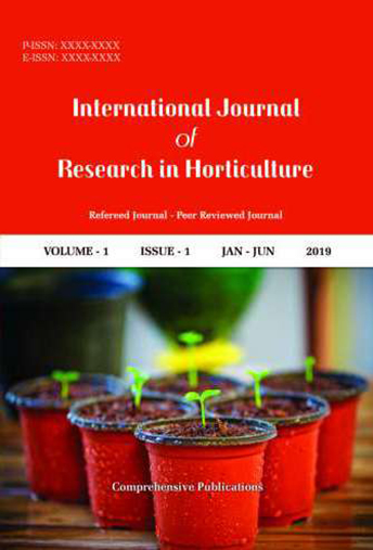 International Journal of Research in Horticulture