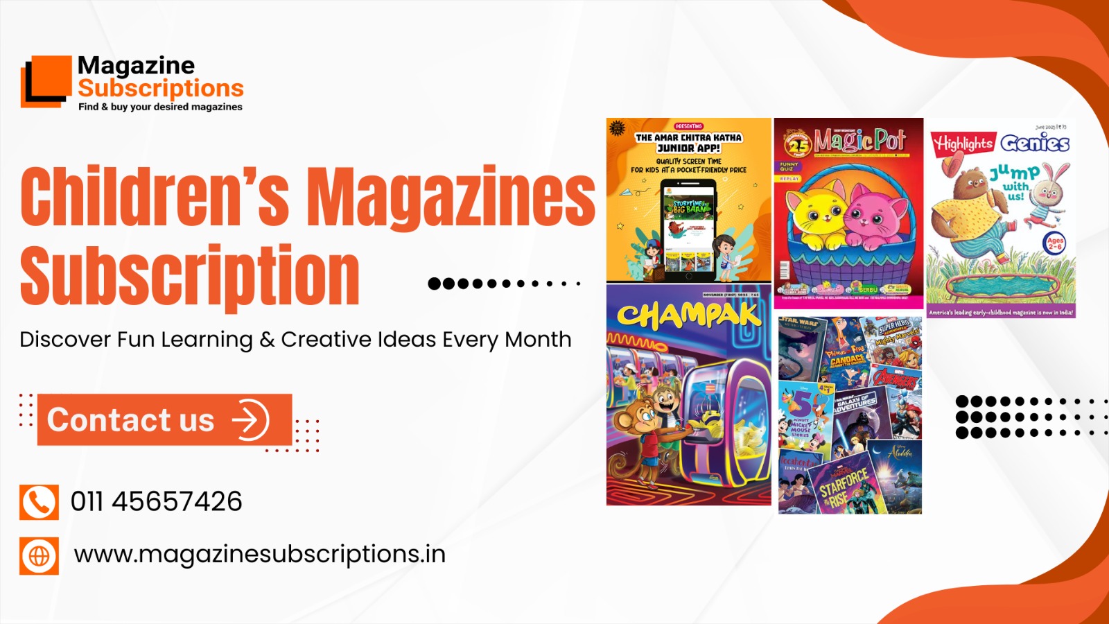 Children’s Magazines Subscription | Discover Fun Learning & Creative Ideas Every Month