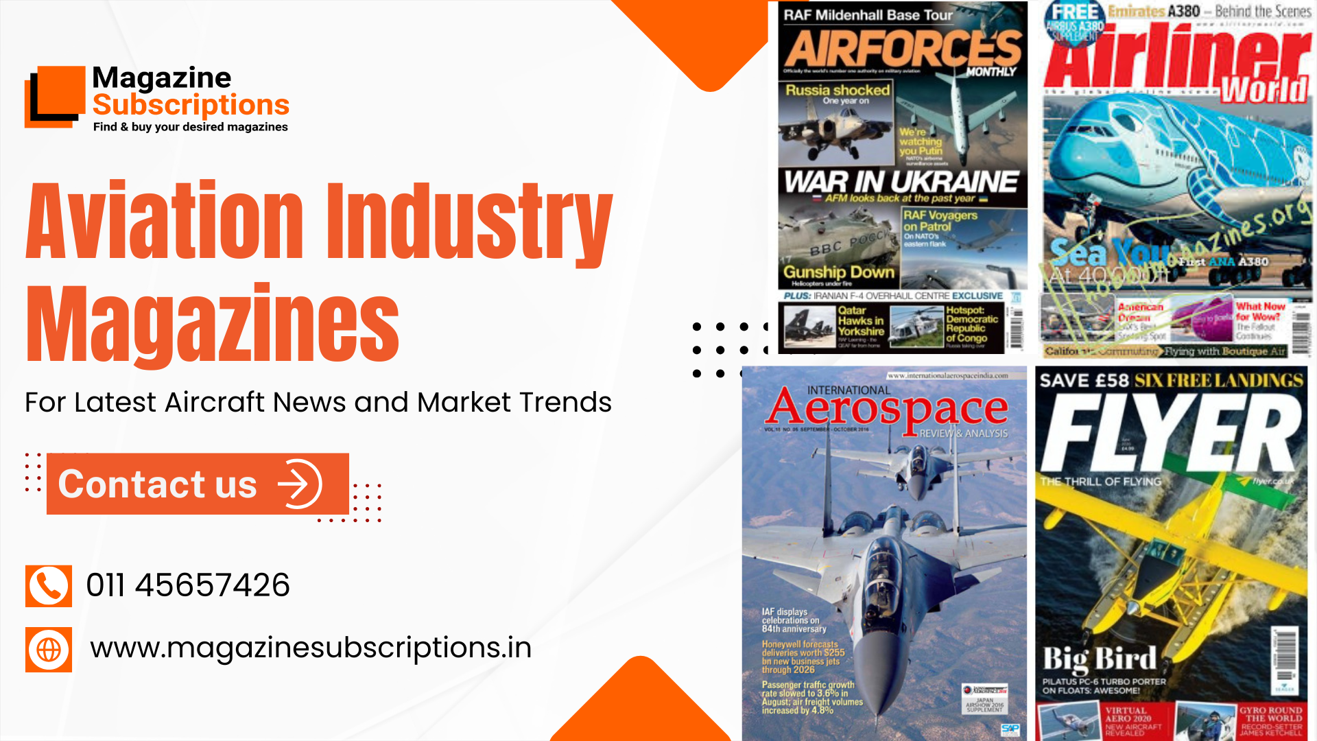Aviation Industry Magazines for Latest Aircraft News and Market Trends