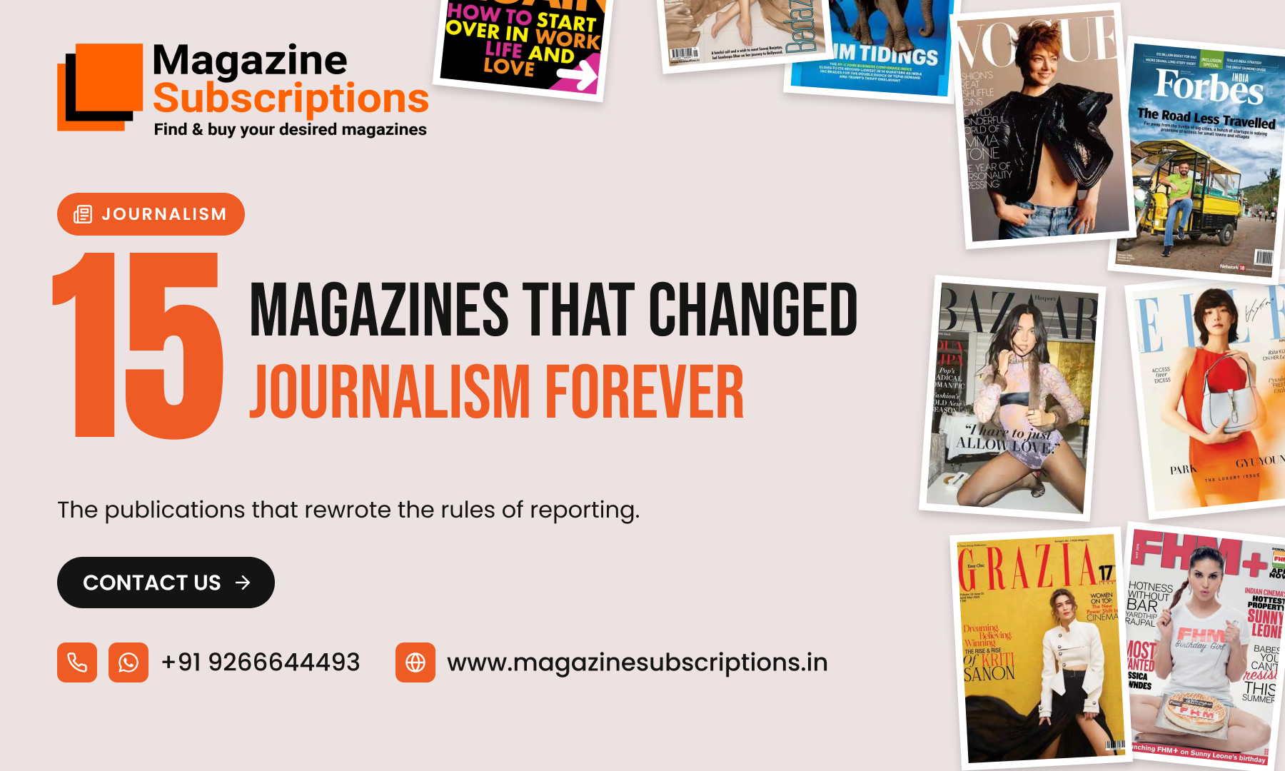 15 Magazines That Changed Journalism Forever