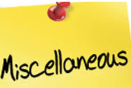 Miscellaneous