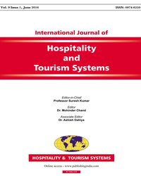 International Journal of Hospitality & Tourism Systems Magazine
