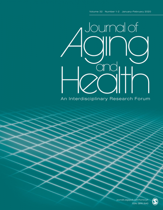Journal of Aging and Health Magazine Subscriptions