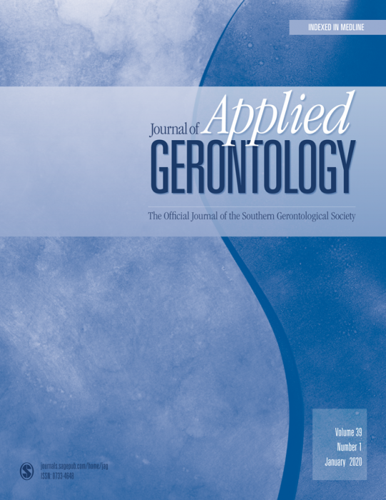 Journal of Applied Gerontology Magazine