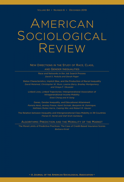 American Sociological Review