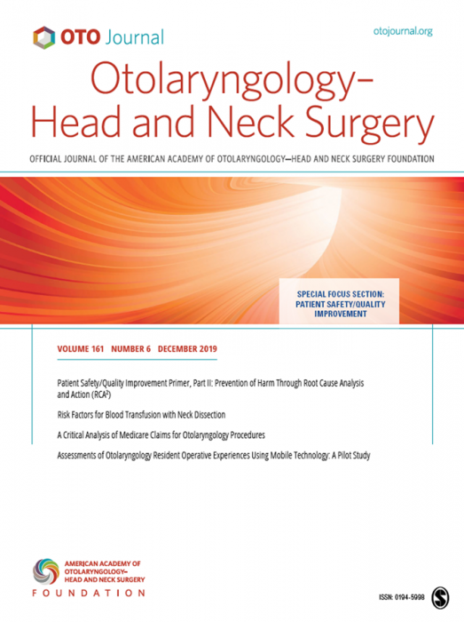 Otolaryngology-Head and Neck Surgery