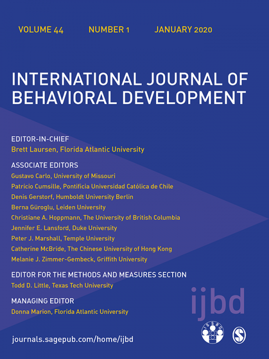 International Journal of Behavioral Development