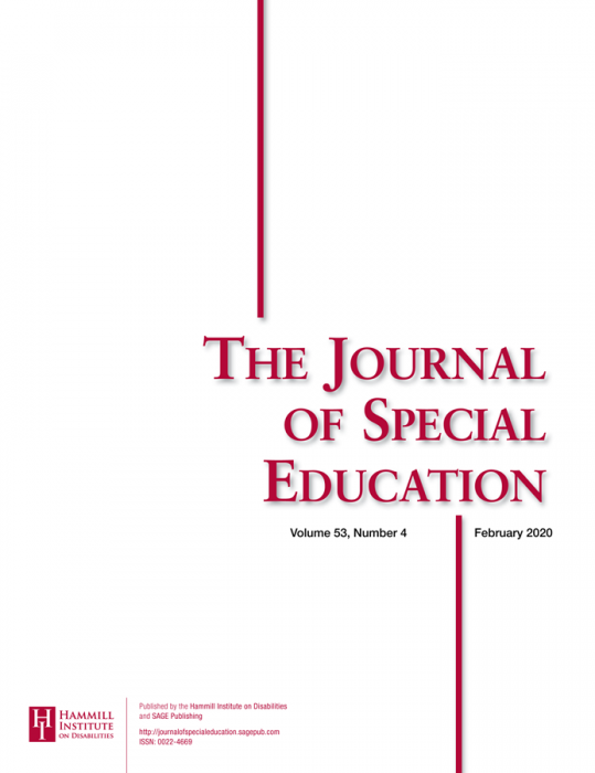 The Journal of Special Education
