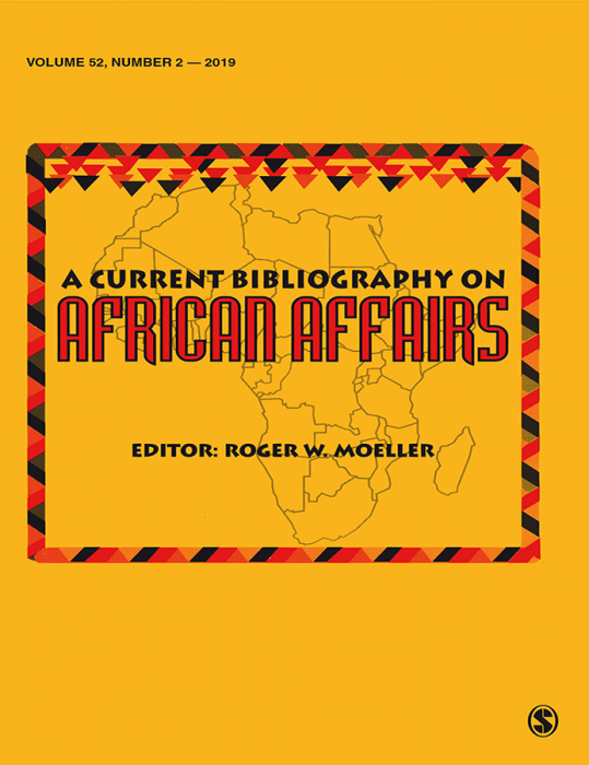 A Current Bibliography on African Affairs