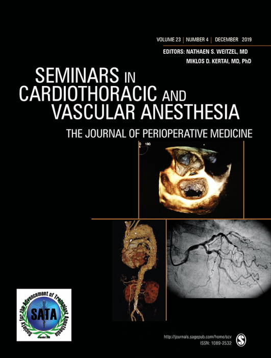 Seminars in Cardiothoracic and Vascular Anesthesia