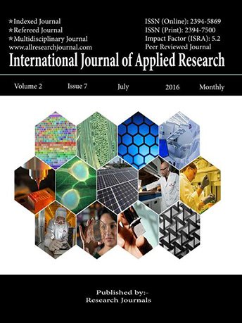 International Journal of Applied Research