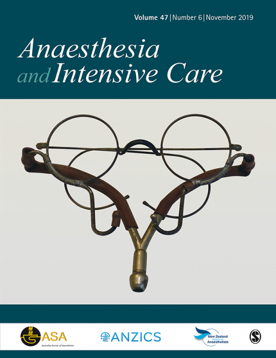 Anaesthesia and Intensive Care
