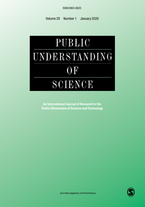 Public Understanding of Science Magazine