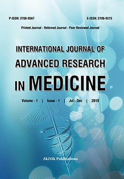 International Journal of Advanced Research in Medicine