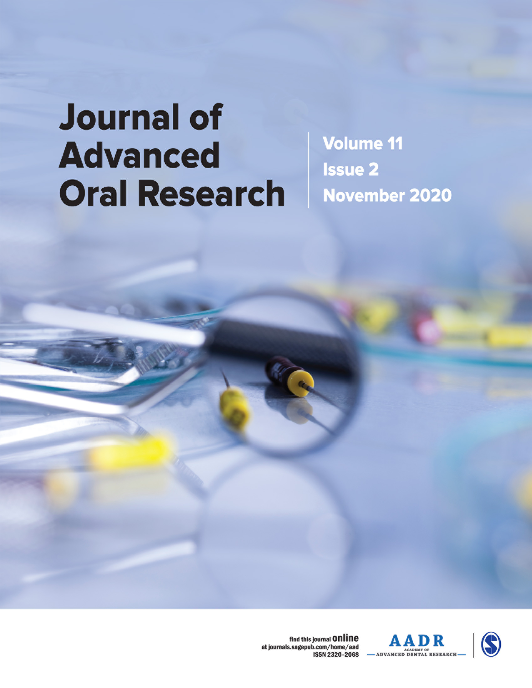 Journal of Advanced Oral Research