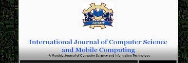 International Journal of Computer Science and Mobile Computing