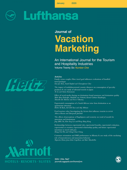 Journal of Vacation Marketing