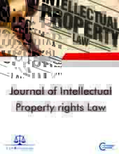 Journal of Intellectual Property Rights Law