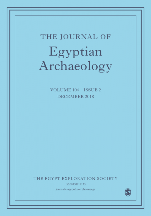 The Journal of Egyptian Archaeology
