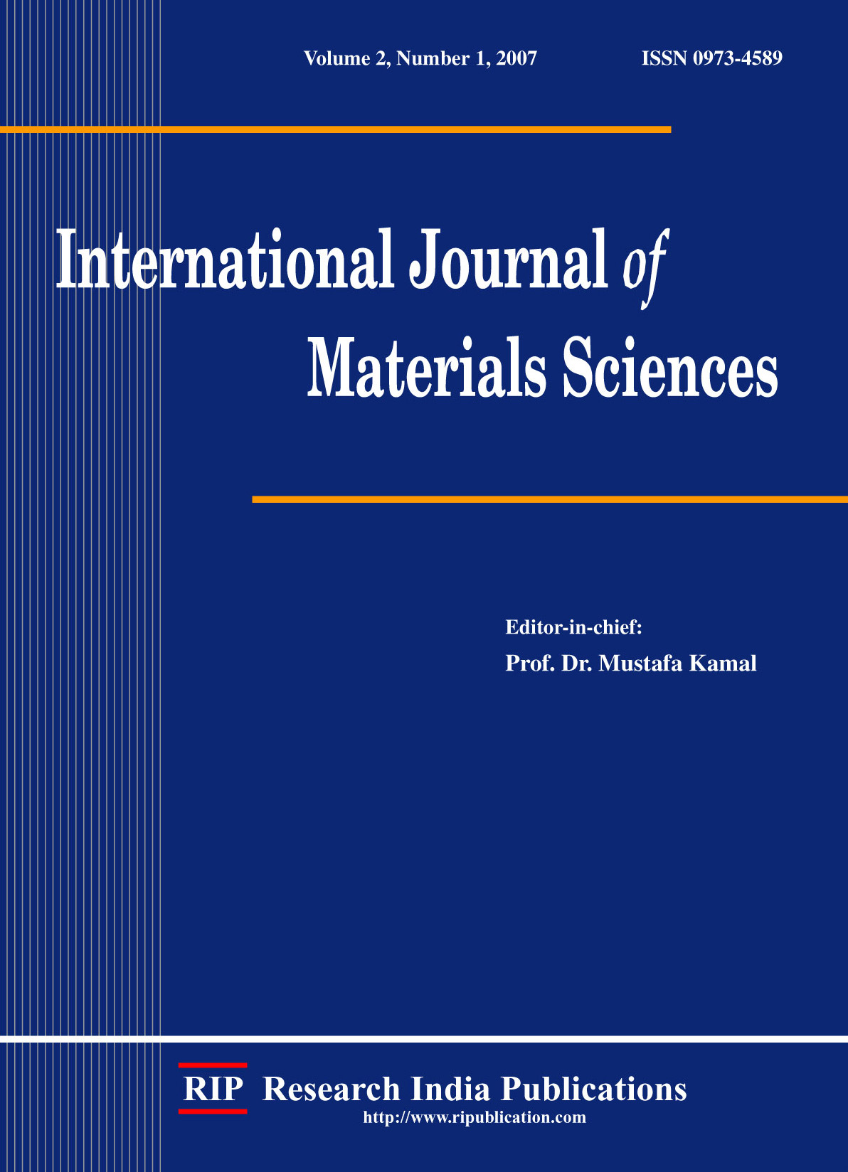 International Journal of Materials Science
