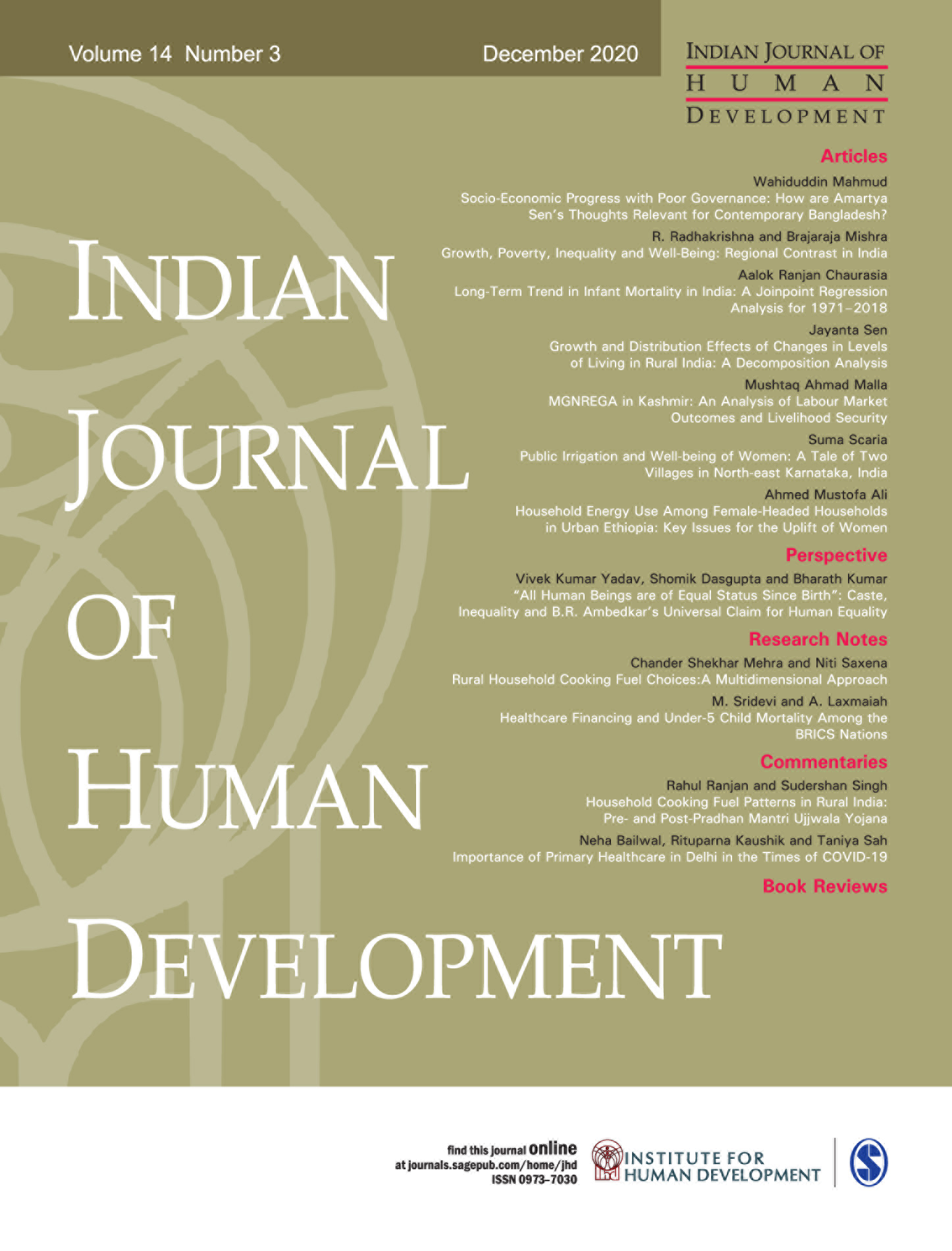 Indian Journal of Human Development