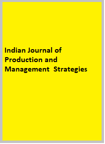 Indian Journal of Production and Management  Strategies