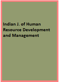 Indian J. of Human Resource Development and Management