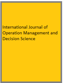 International Journal of Operation Management and Decision Science