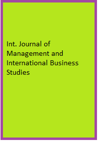 Int. Journal of Management and International Business Studies