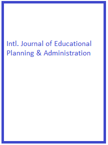 Intl. Journal of Educational Planning & Administration