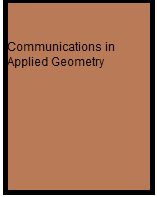 Communications in Applied Geometry