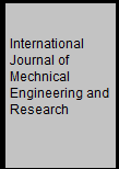 International Journal of Mechnical Engineering and Research