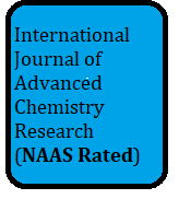 International Journal of Advanced Chemistry Research  (NAAS Rated)