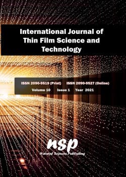 International Journal of Thin Film Science and Technology (Scopus, UGC Care)