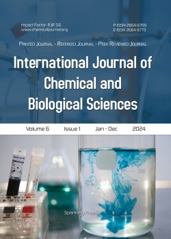 International Journal of Chemical and Biological Sciences