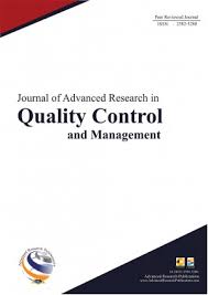 Journal of Advanced Research in Quality Control and Management